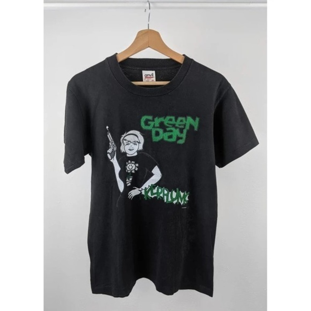 Vintage 90s Green Day Kerplunk Album Promo Punk Shirt Gift For Birthday